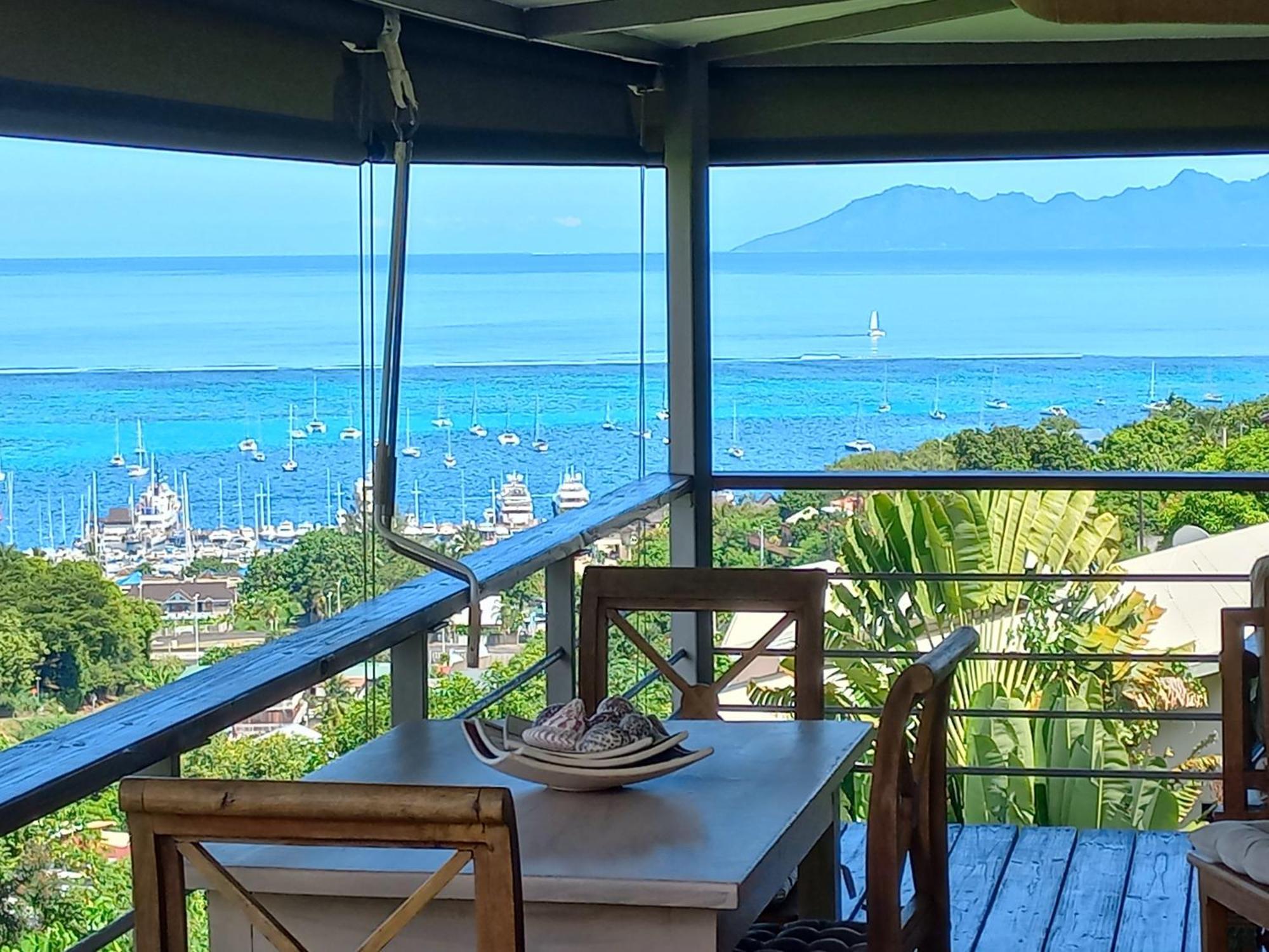 Marina Blue Fabuleux Appartement Vue Lagon Punaauia  Екстер'єр фото